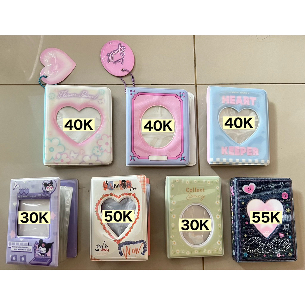 COLLECTION BOOK KOLBUK 1P PC PHOTOCARD KPOP KOREAN SLOT TEMPAT FOTO ALBUM