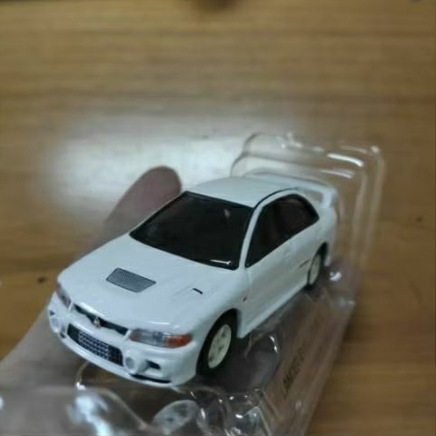 Tomica limited 0026 Lancer evolution iv ban karet putih Mitsubishi evo