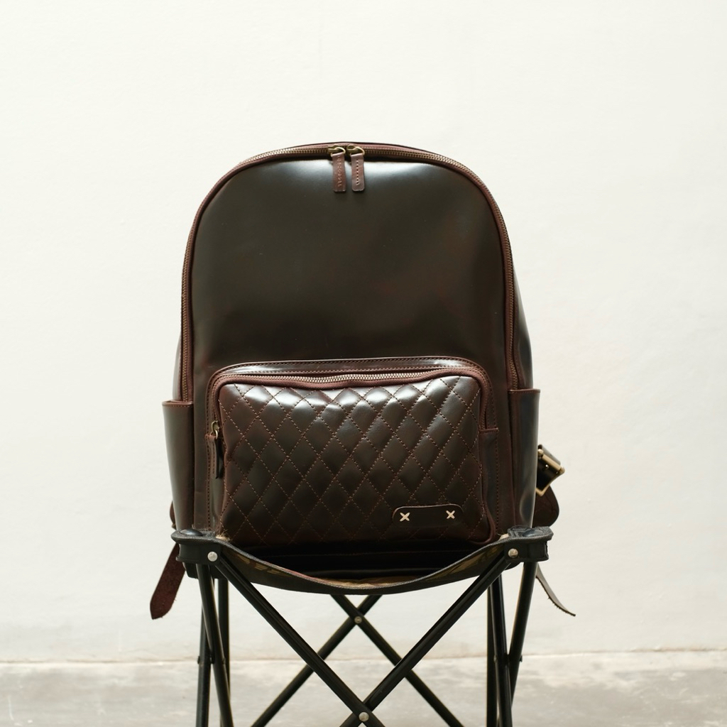 Leather Custom - Leather Backpack - Tas ransel kulit