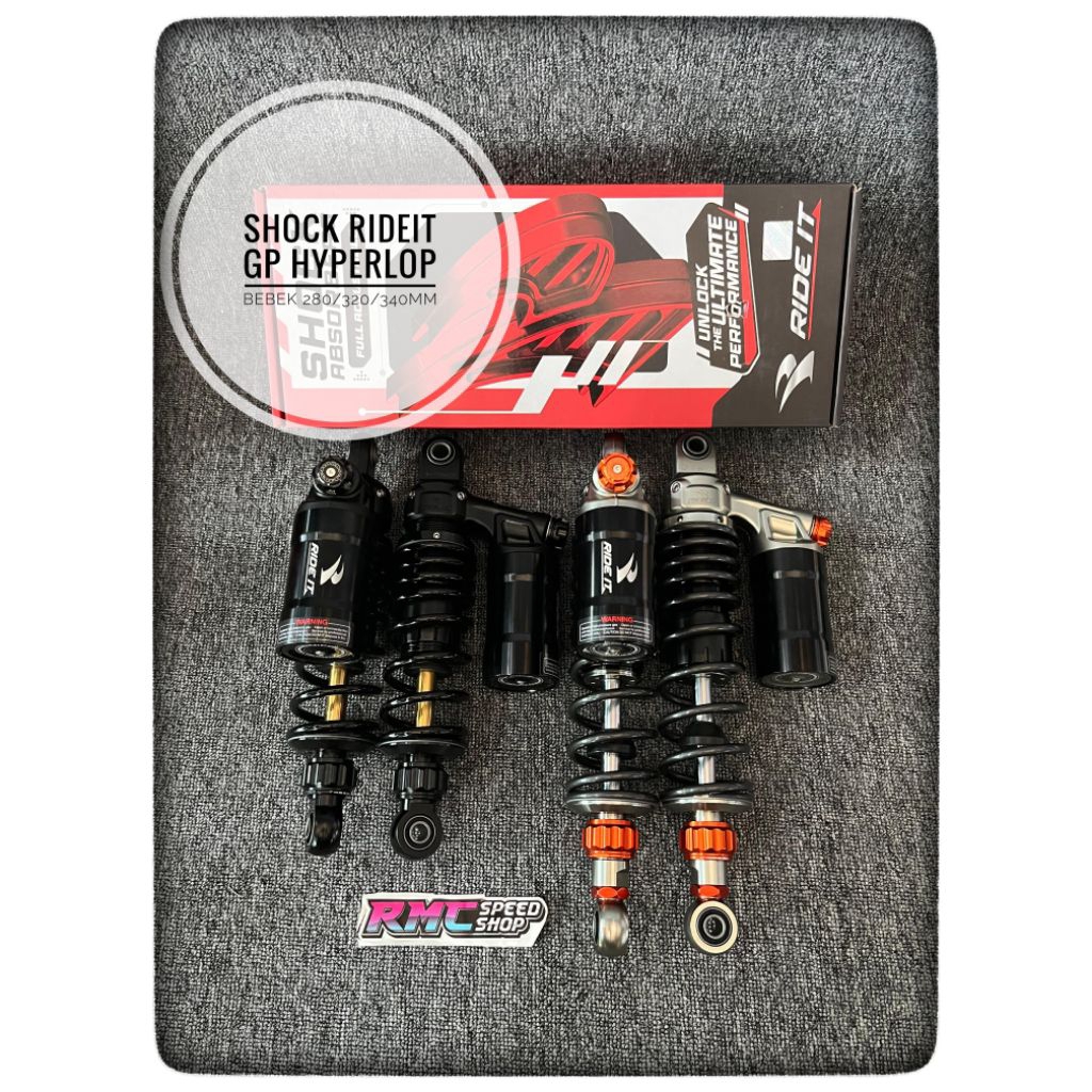 Shock Rideit GP Hyperloop bebek 280mm 320mm 340mm / Shock Rideit GP HYPERLOP 280/320/340mm