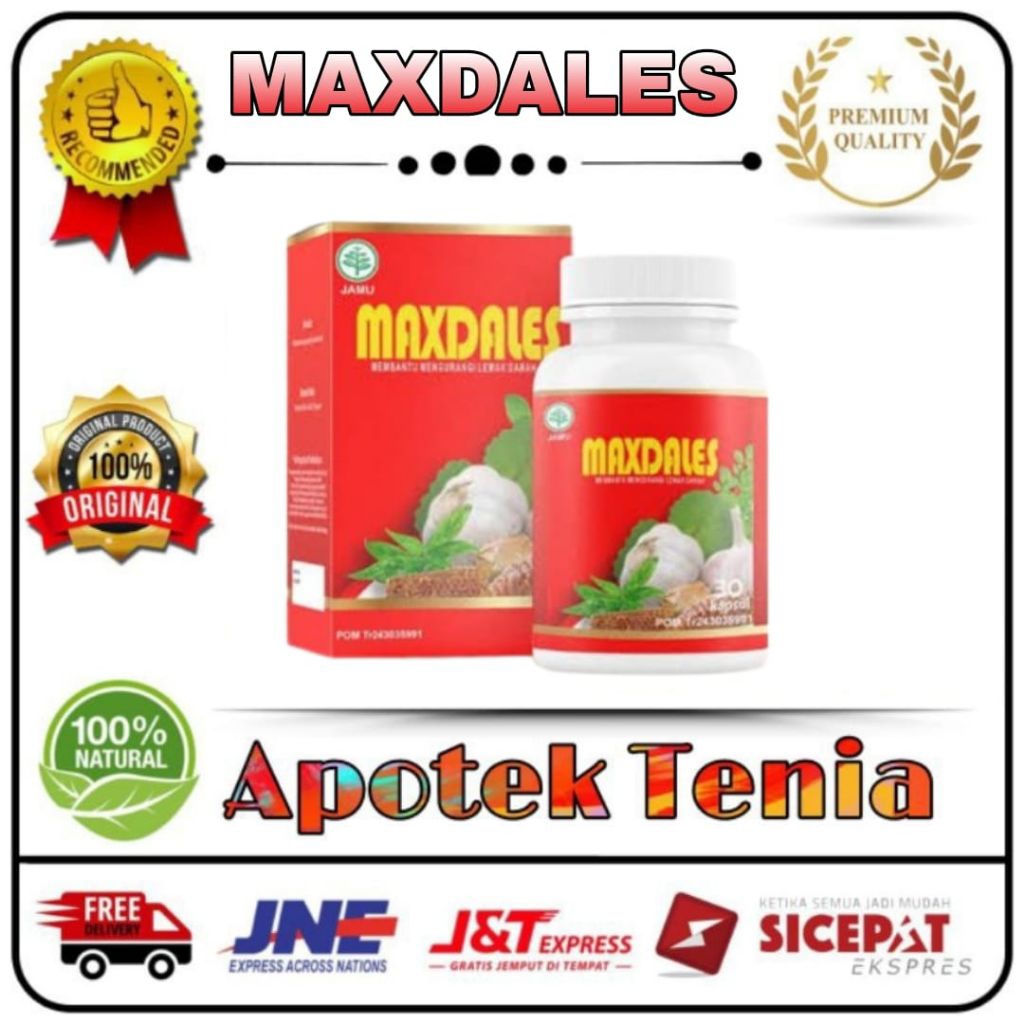 Maxdales Original Obat Stroke Ringan Terbaik