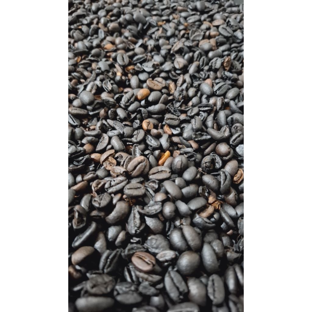 

biji kopi sangrai kiloan. kemasan 1kg