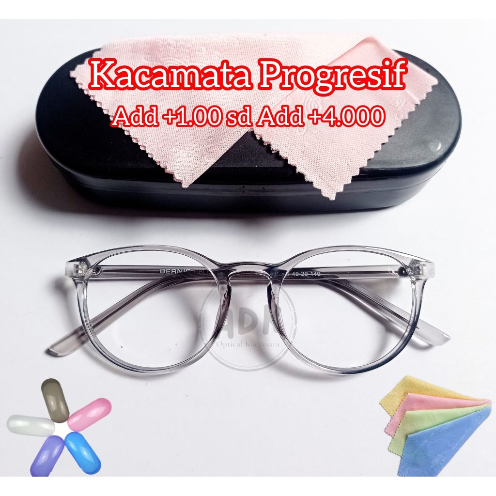 Kacamata Progressive Plus Baca dan Jalan Kacamata Jarak Dekat & Jarak Jauh