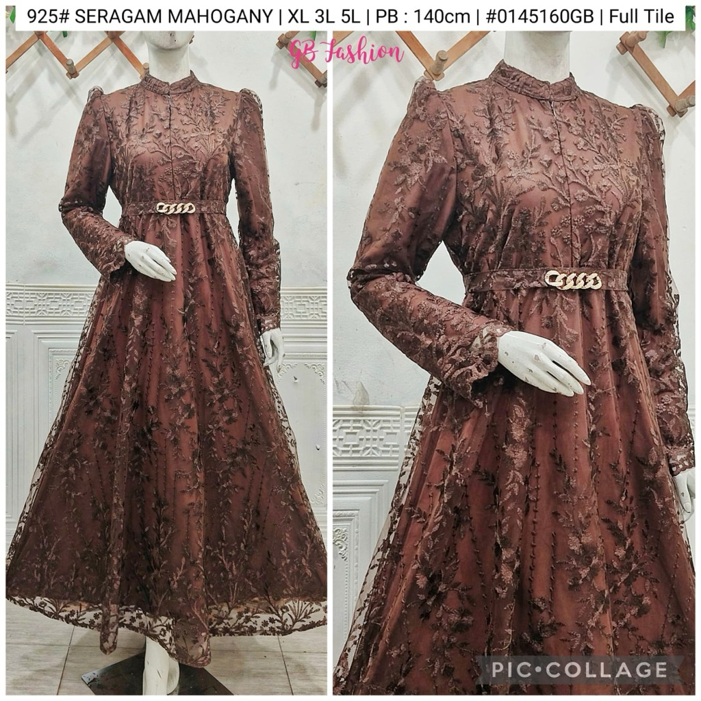 GAMIS BROKAT BUSUI LD STANDAR - JUMBO