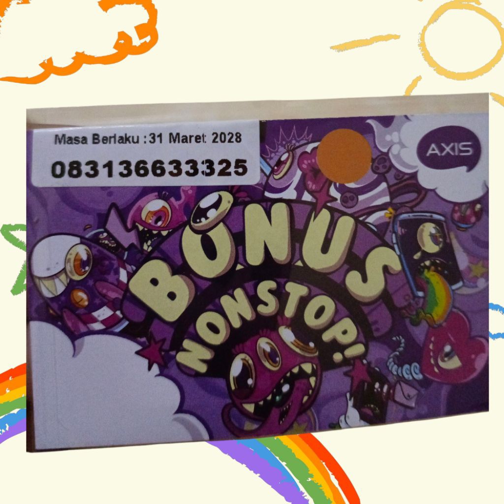 nomor cantik AXIS 313 66 333 25