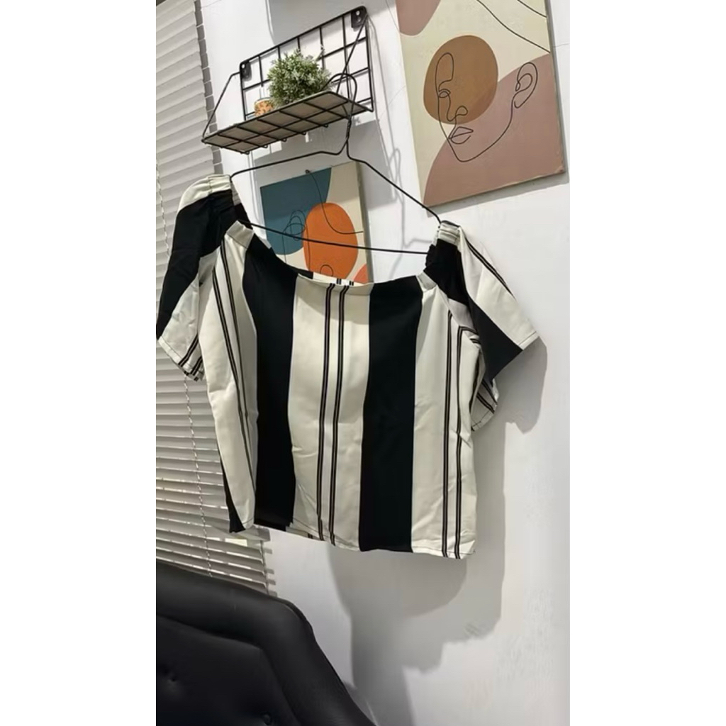 PRELOVED BAJU SABRINA EXECUTIVE WANITA LENGAN PENDEK