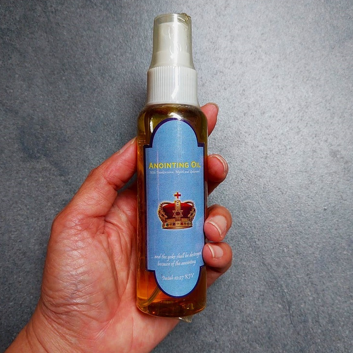 Lostklik Minyak Urapan Spray Wangi 100 Ml Anointing Oil Suci Profetik Bahtera Mahanaim Untuk Doa