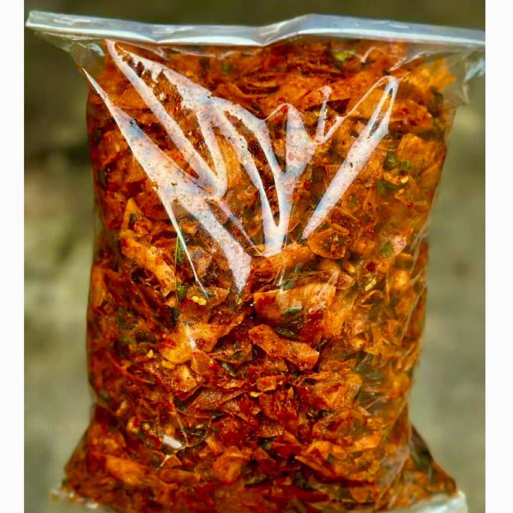 

Termurah Manggleng Keripik Singkong Pedas Balado Daun Jeruk 250gr Viral