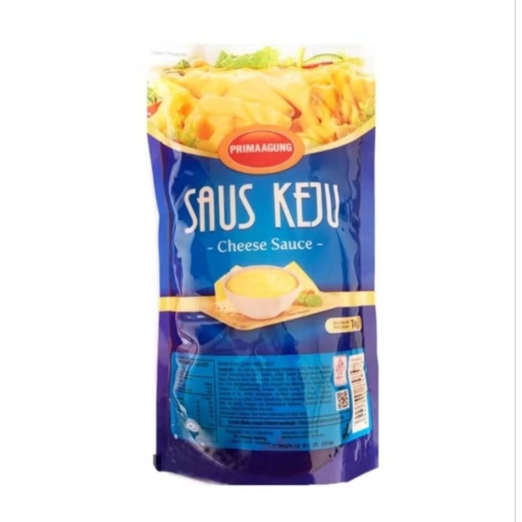 

Saus Keju Cheese sauce Prima Agung 1kg, 500gr, 250gr Halal