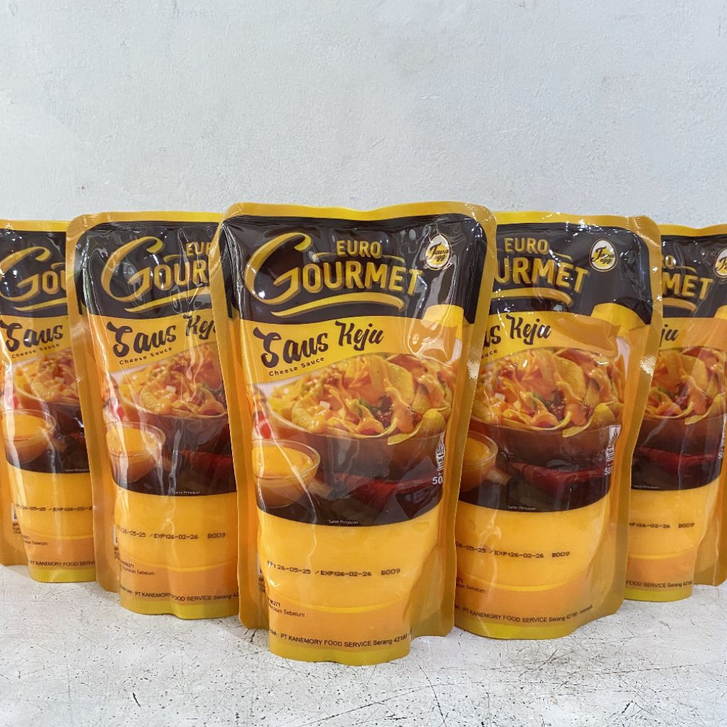 

Euro gourmet saus keju 500 gram | saus keju