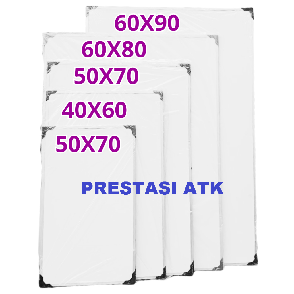 

Papan Tulis Spidol dan Kapur / White board / Blackboard ukuran 30X50, 40X60, 50X70, 60X80, 60X90 BACA DESKRIPSII!!