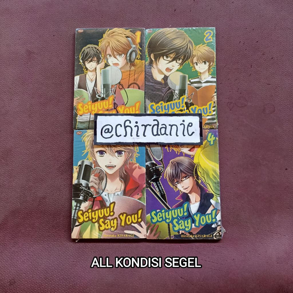 Komik SEIYUU  SAY YOU  - Hirotaka Kisaragi 1-4 Tamat