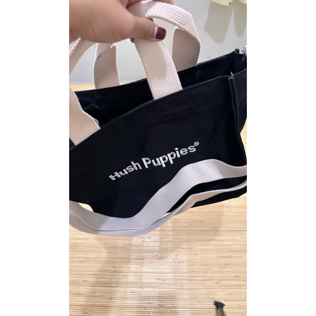 Tote bag Kanvas Hush Puppies ukuran M