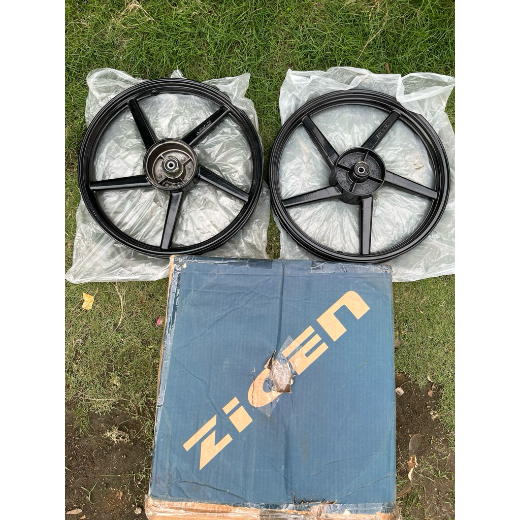 VELG RACING ZIGEN PALANG 5 TROMOL PNP SUZUKI RC CRYSTAL SATRIA 2t NOS