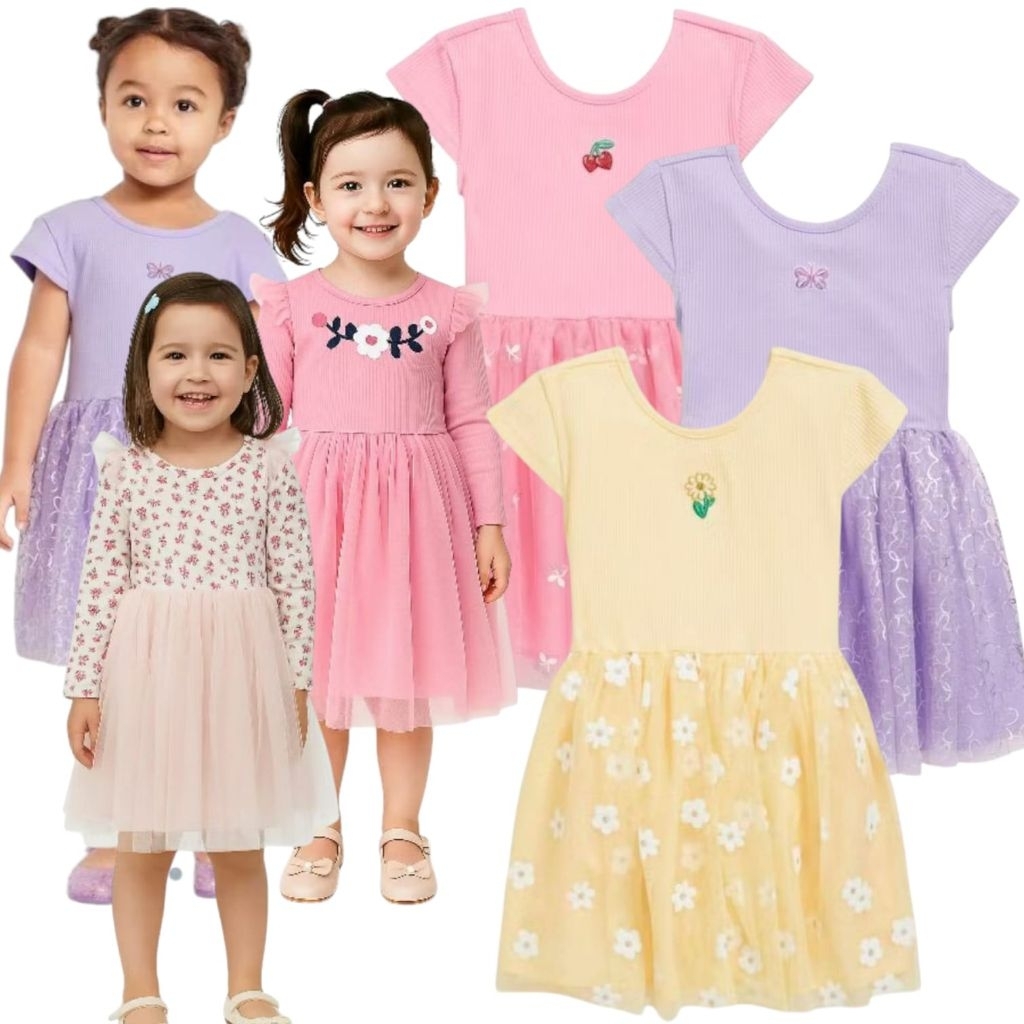 Dress Tutu anak perempuan/Dress Pesta Anak Umur 4 5 6 Tahun