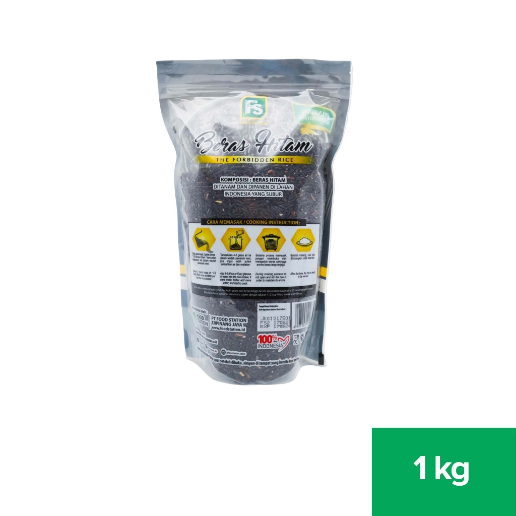 

FOOD STATION BERAS HITAM 1KG