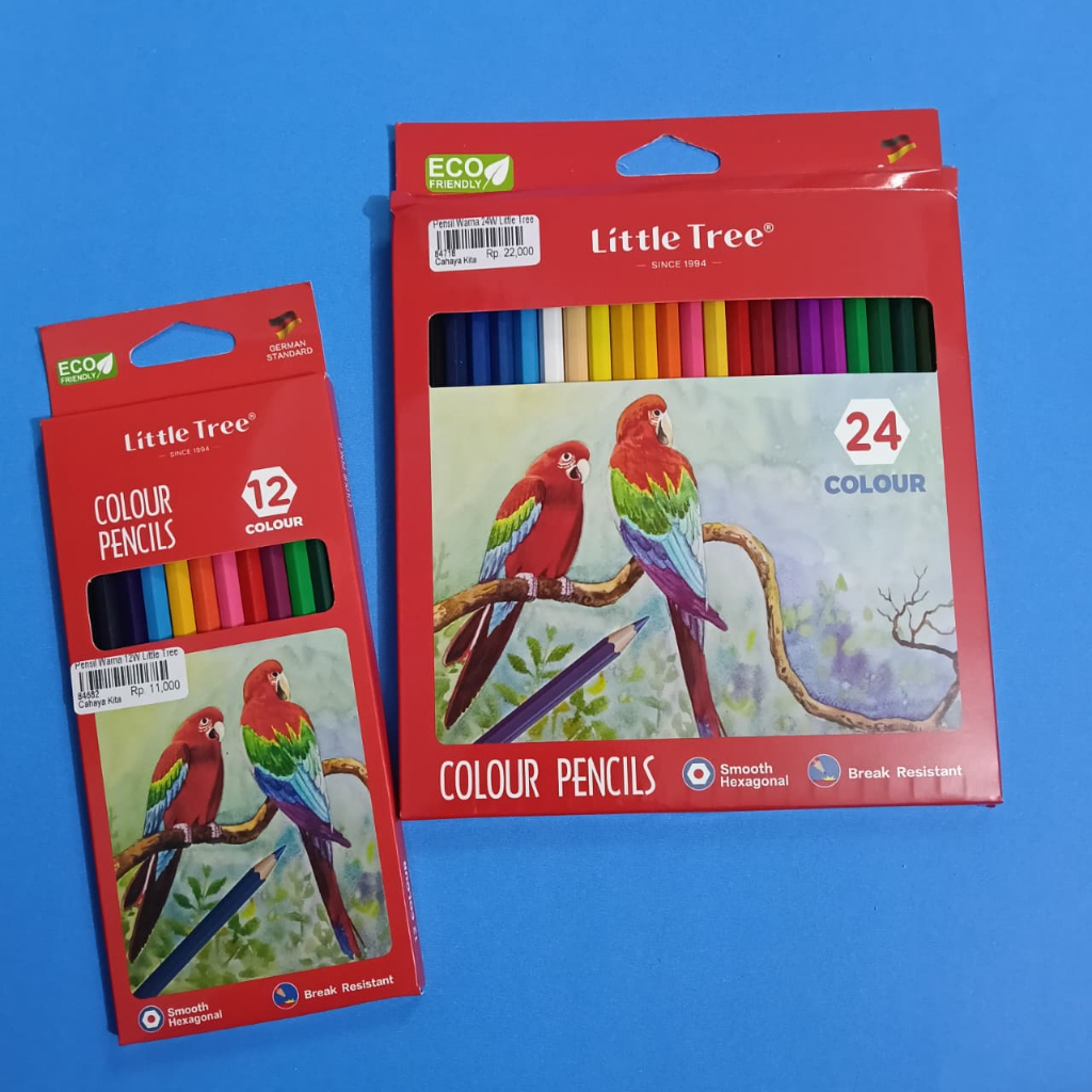 

Pensil Warna / Color Pencil 12 dan 24 WARNA / LITTLE TREE
