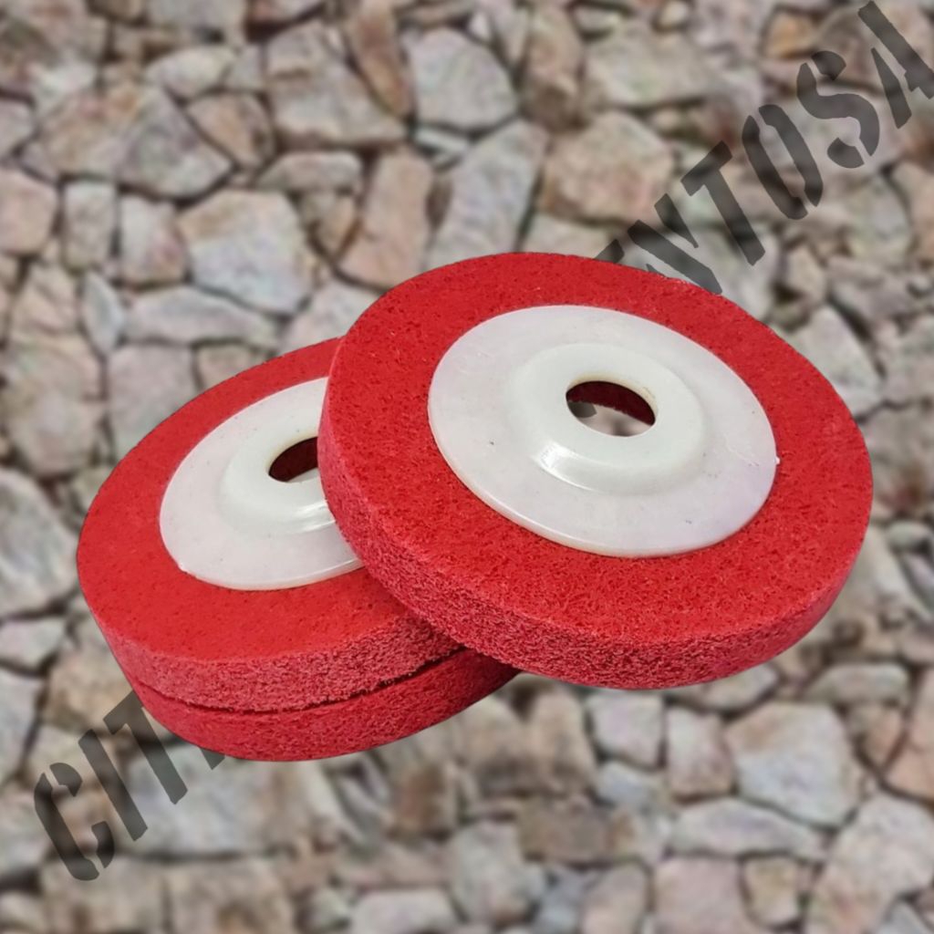 MATA GERINDA POLES NON WOVEN MATA GERINDA POLES STAINLESS 4" BATU GERINDA POLES