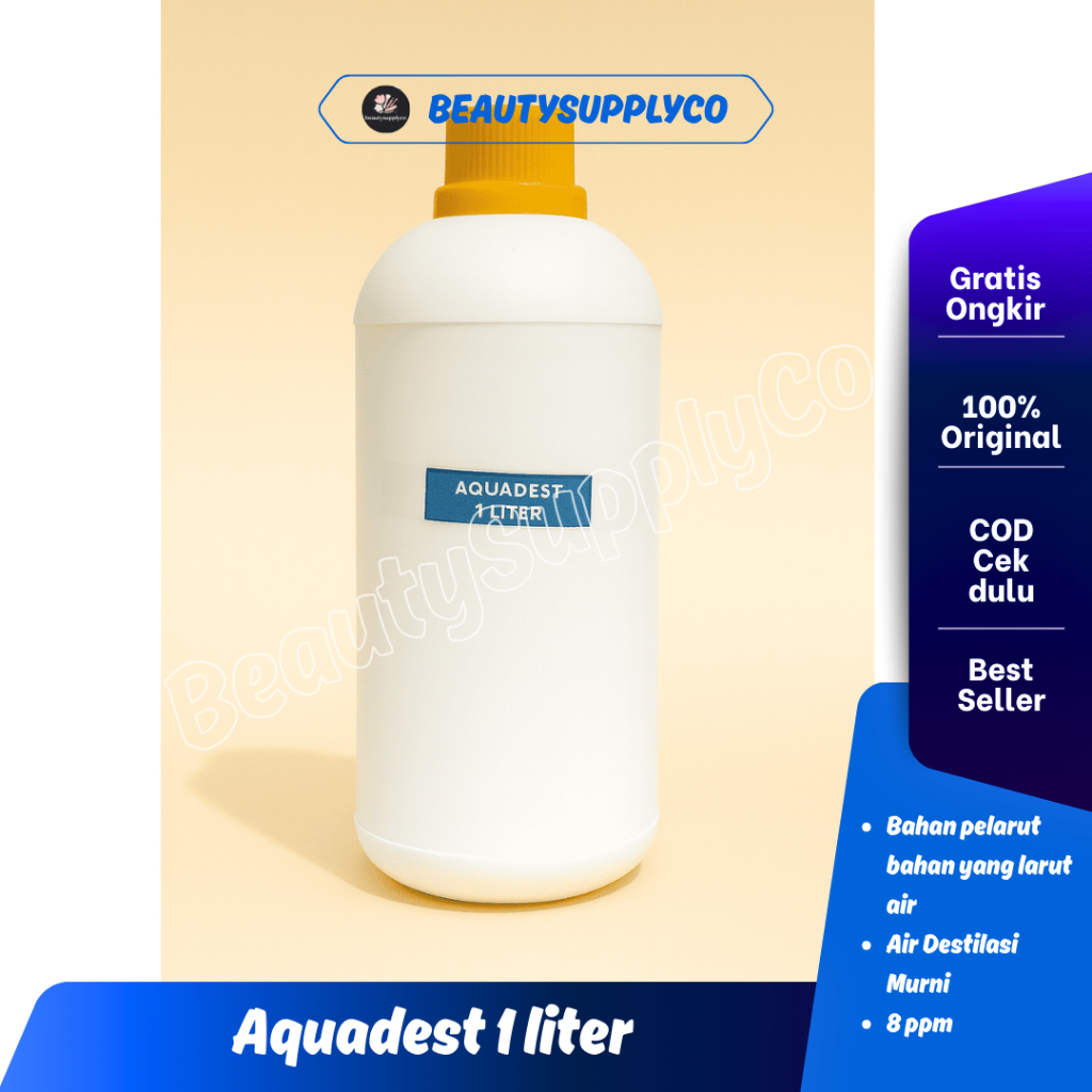 Aquadest/Air Suling Tehnis 1 liter