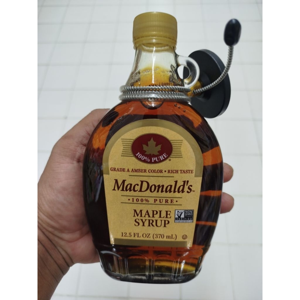 

MC DONALDS MAPLE SYRUP 12,5OZ/370 ML/PCS