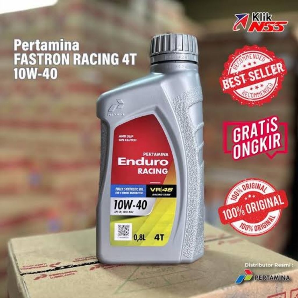 Oli enduro racing 800ml bebek matic original