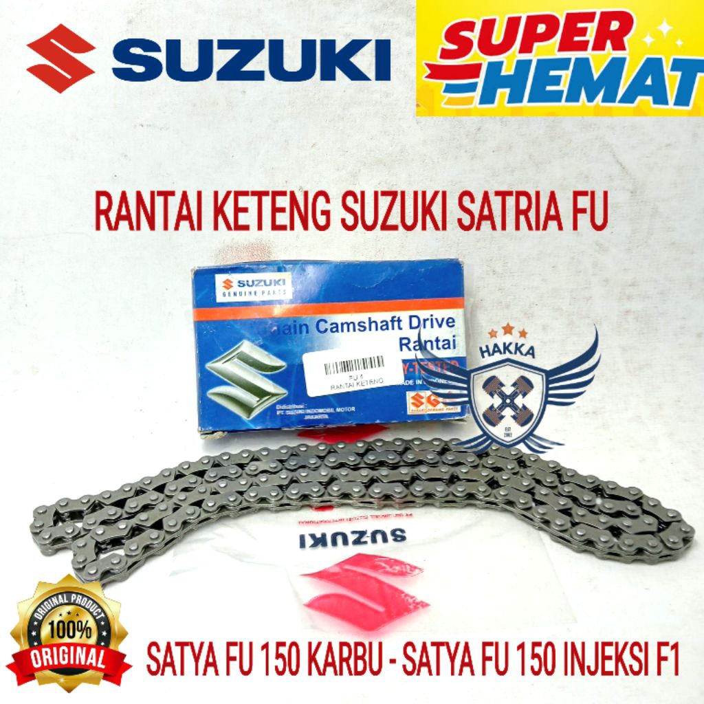ORIGINAL RANTAI KETENG SUZUKI SATRIA FU 150 KARBU, RANTAI KETENG SUZUKI SATRIA FU 150 INJEKSI, RANTA