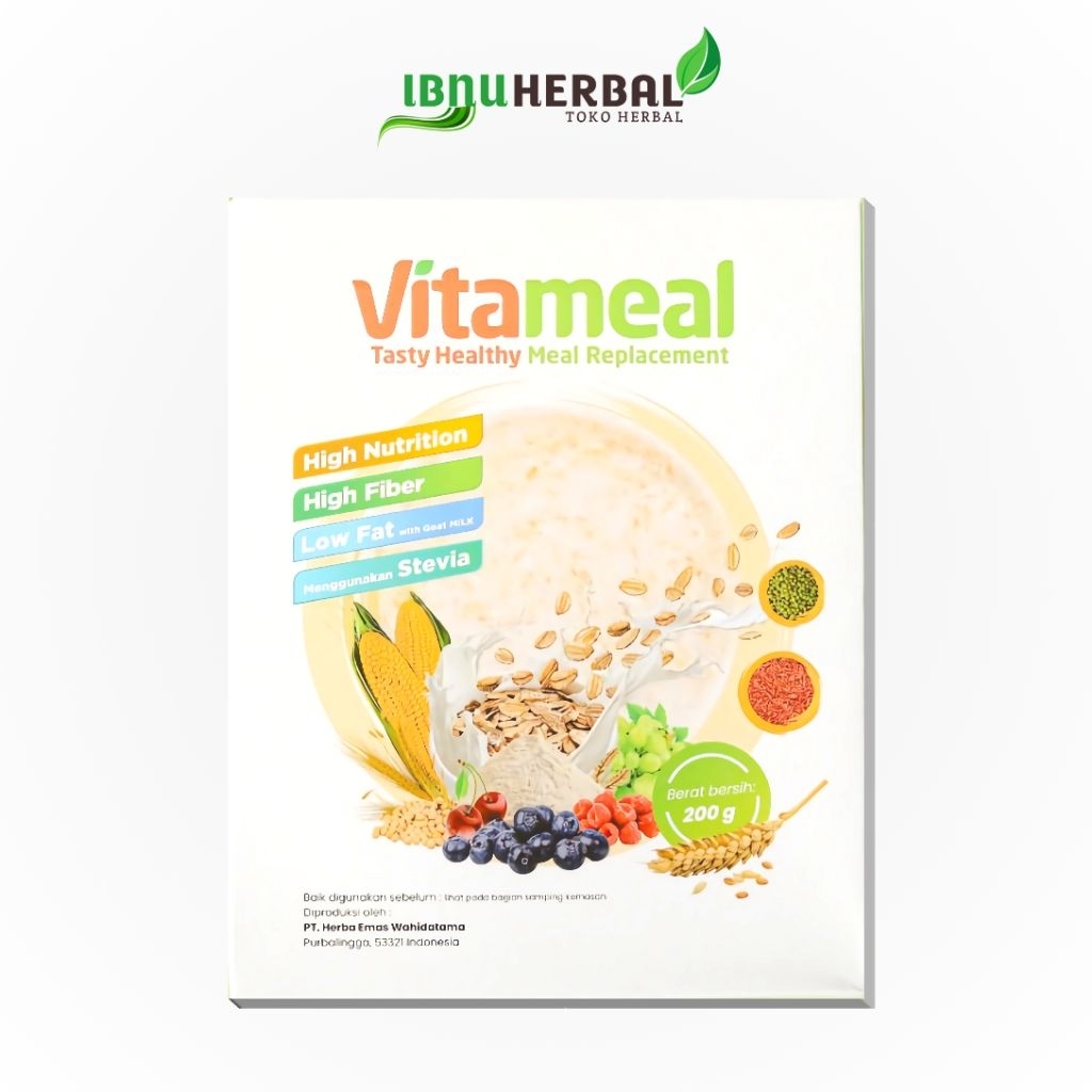

Vitameal Susu Kambing Bubuk Rendah Lemak Tinggi Serat