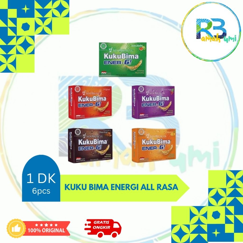 

Kuku Bima Ener-G 1 DOS / 6 PCS