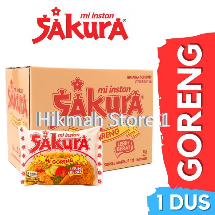 

Mie Sakura Goreng PERDUS isi 40 pcs