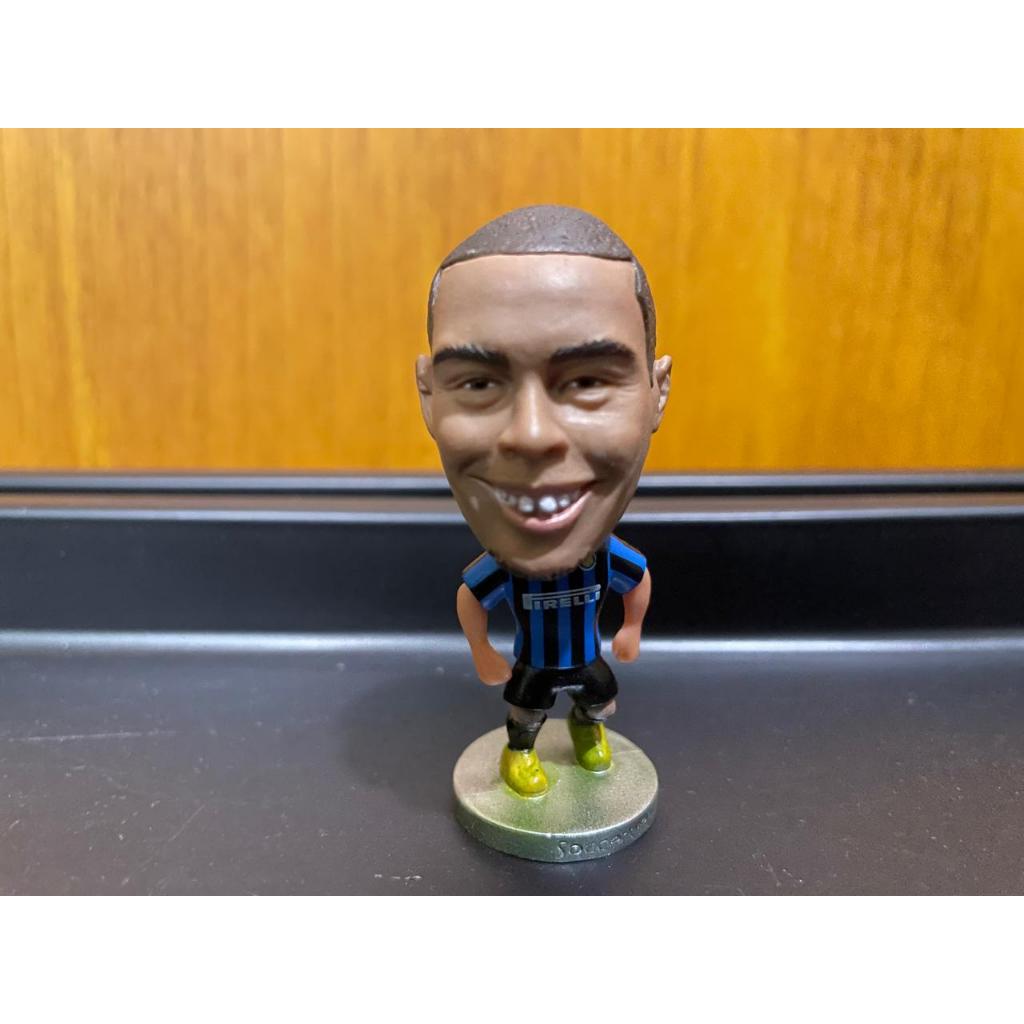 Soccerwe Soccer Action Figure - Ronaldo Inter Milan ( Smiling )