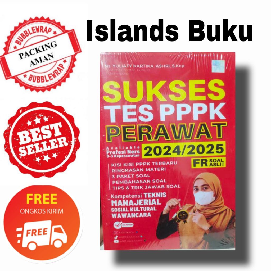Buku Sukses Tes PPPK Perawat 2024/2025 FR soal Asli