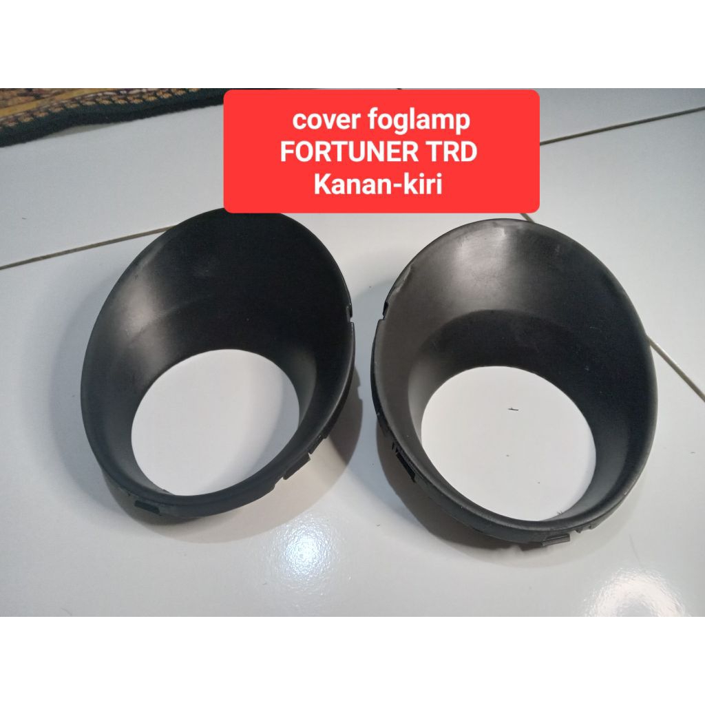 COVER FOGLAMP FORTUNER TRD 2013-205/ RING FOGLAM FORTUNER TRD