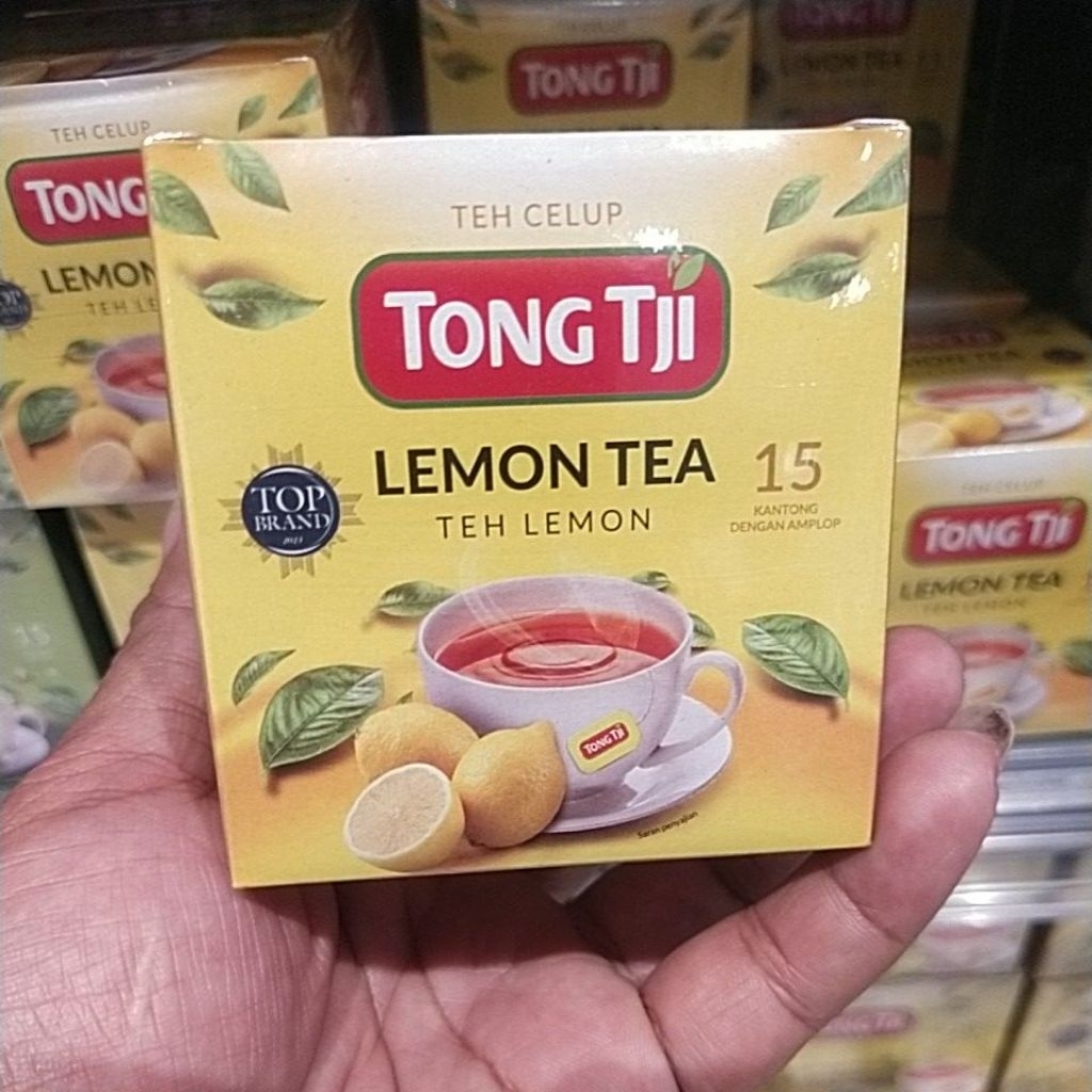 

teh tong tji lemon tea dan green Jasmine isi 15 kantong