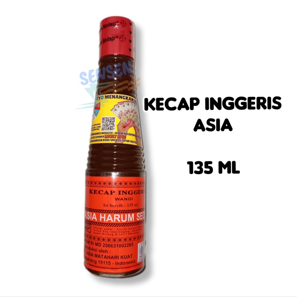 

Kecap Inggeris Asia botol 135 ml