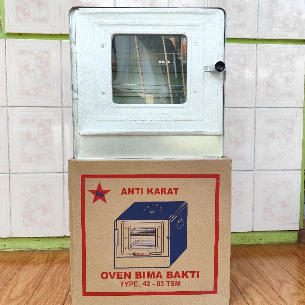 Oven Bima Besar Uk 42 Bahan Anti Karat / Oven Kue Susun 3