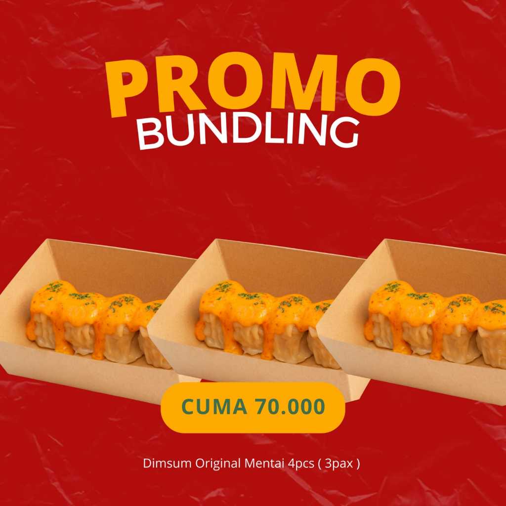 

@Cimahpar Mentai Ori 4pcs 3 Porsi