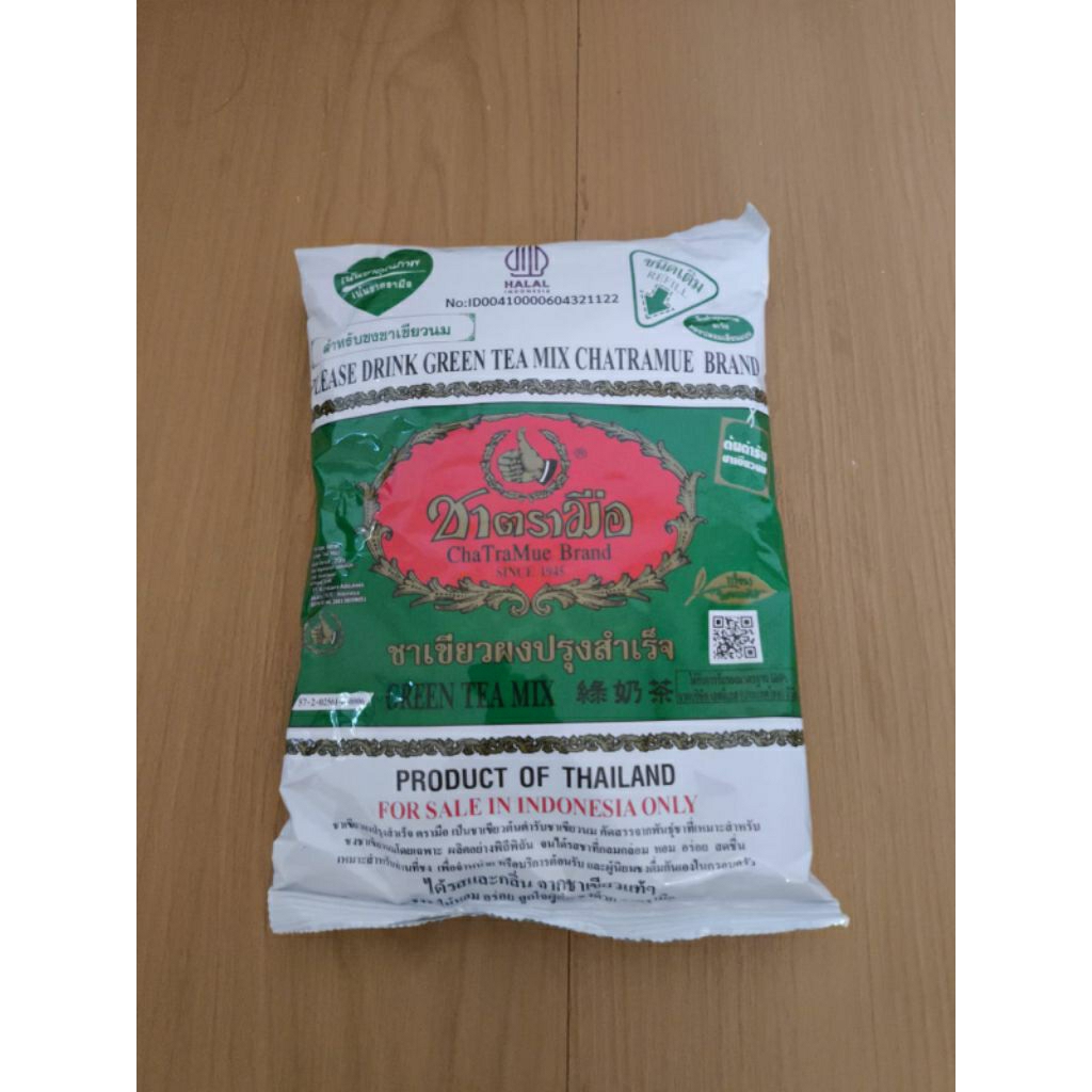 

THAI GREEN TEA CHATRAMUE 200gr TEH HIJAU