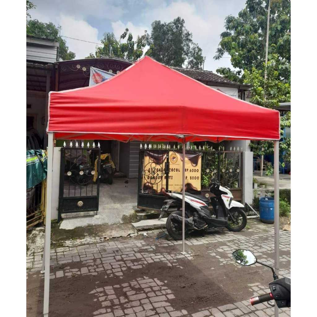 TENDA LIPAT 2X2 TENDA JUALANBAZAR OUTDOR TENDA JUALAN GAZEBO
