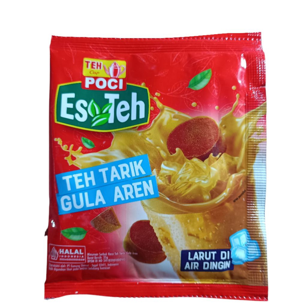 

Teh Poci Es Teh Tarik Gula Aren 25 gr Minuman Serbuk