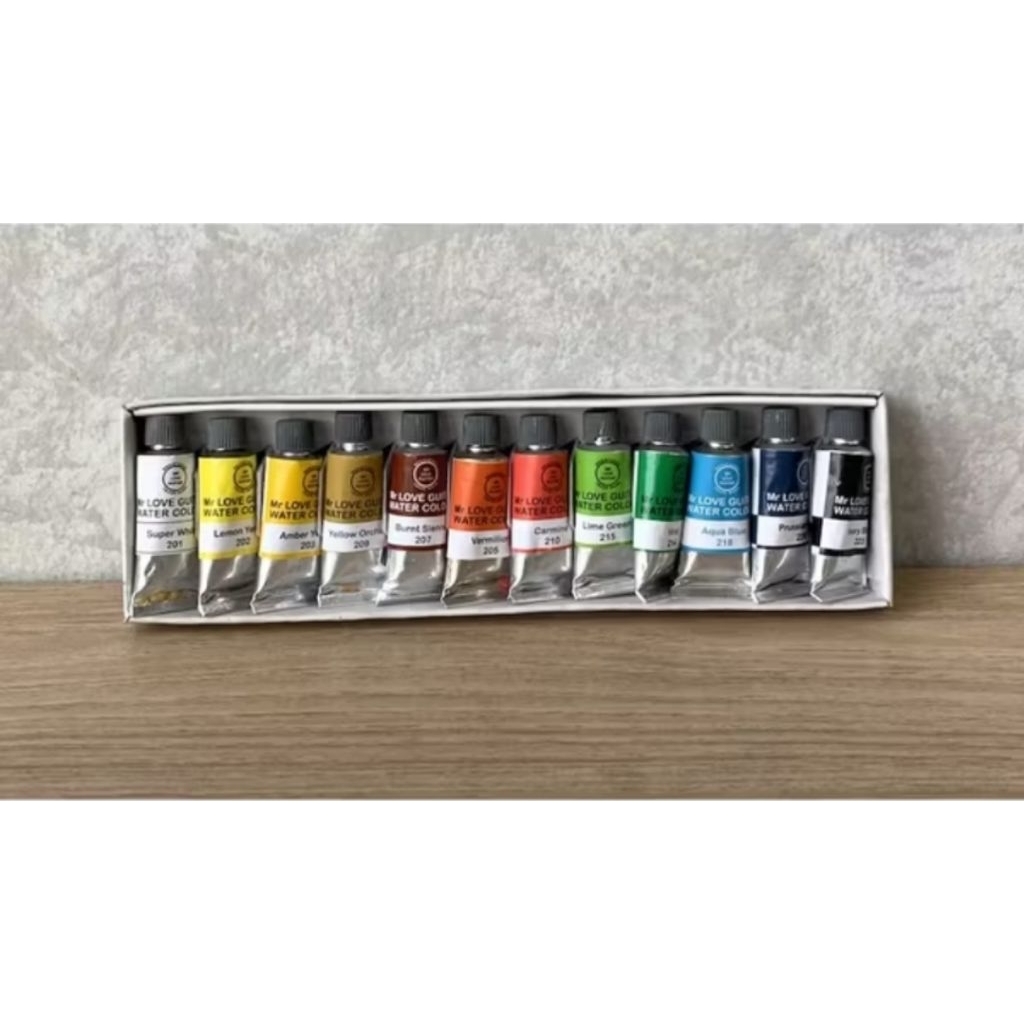 

Cat Air/Lukis Kecil isi 12pcs Mr Love Guittar 110