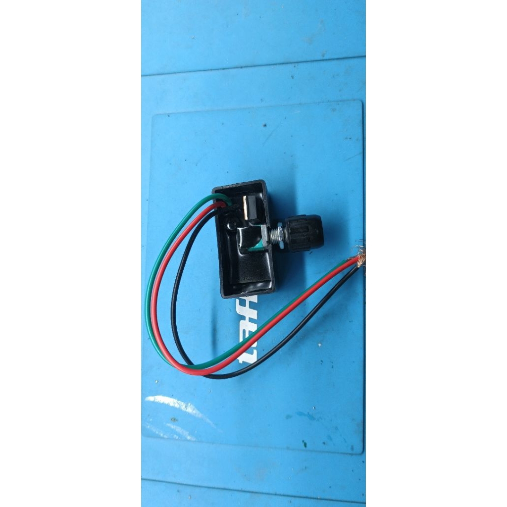 Dimmer Potensio pengatur kecepatan sprayer motor pompa air LED DC 12 Volt