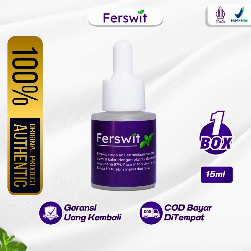 

Ferswit Stevia Pemanis Alami tetes Original