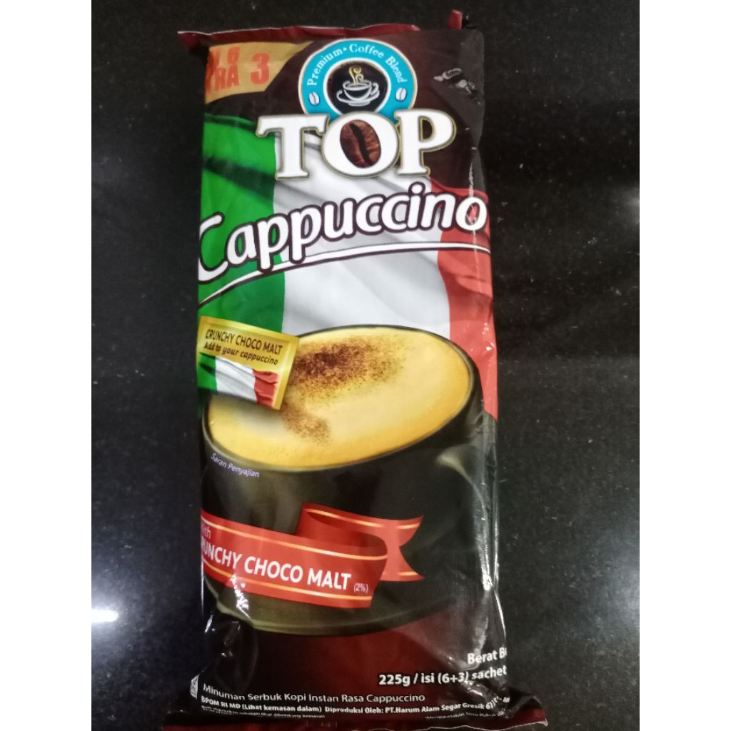 

TOP Cappucino 22 / isi 6 + 3 sachet x 25g