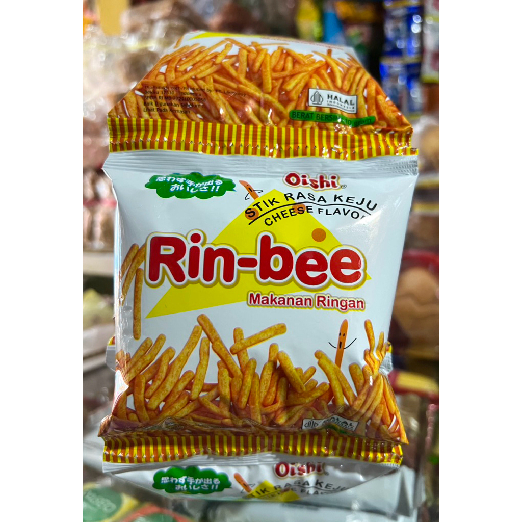 

Oishi Rinbee / Stik Rasa Keju 1 Renceng isi 10 Pcs