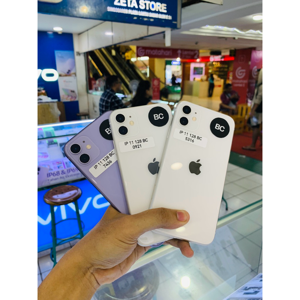 Iphone 11 128GB Beacukai mulus no minus