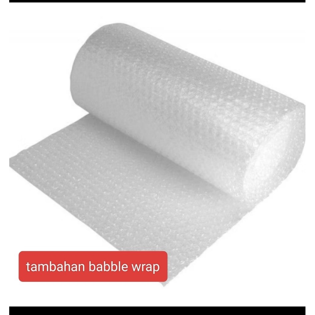 

tambahan babble wrap untuk packing