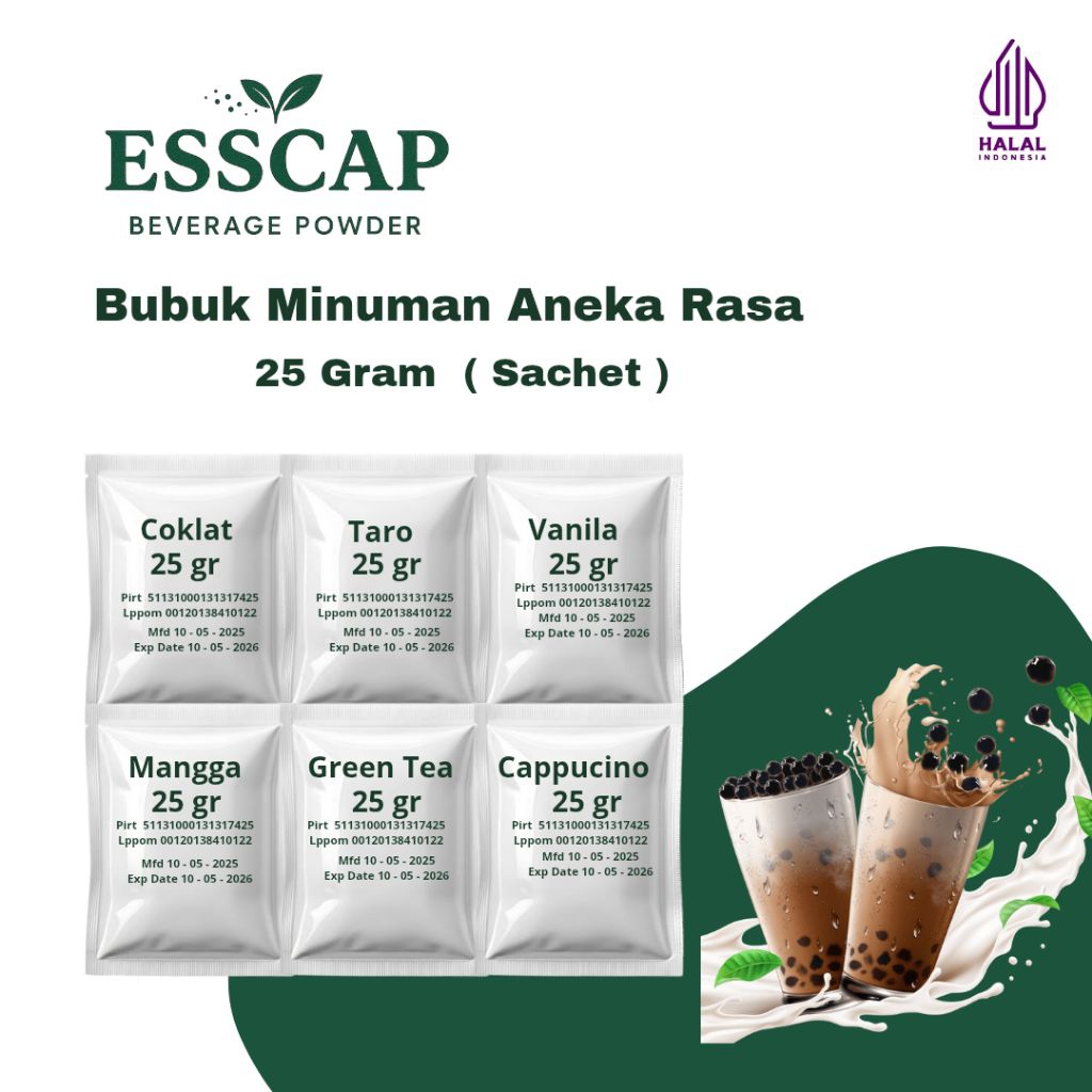 

Bubuk Minuman Aneka Rasa 25g – Minuman Instan Segar dalam Sachet Praktis!