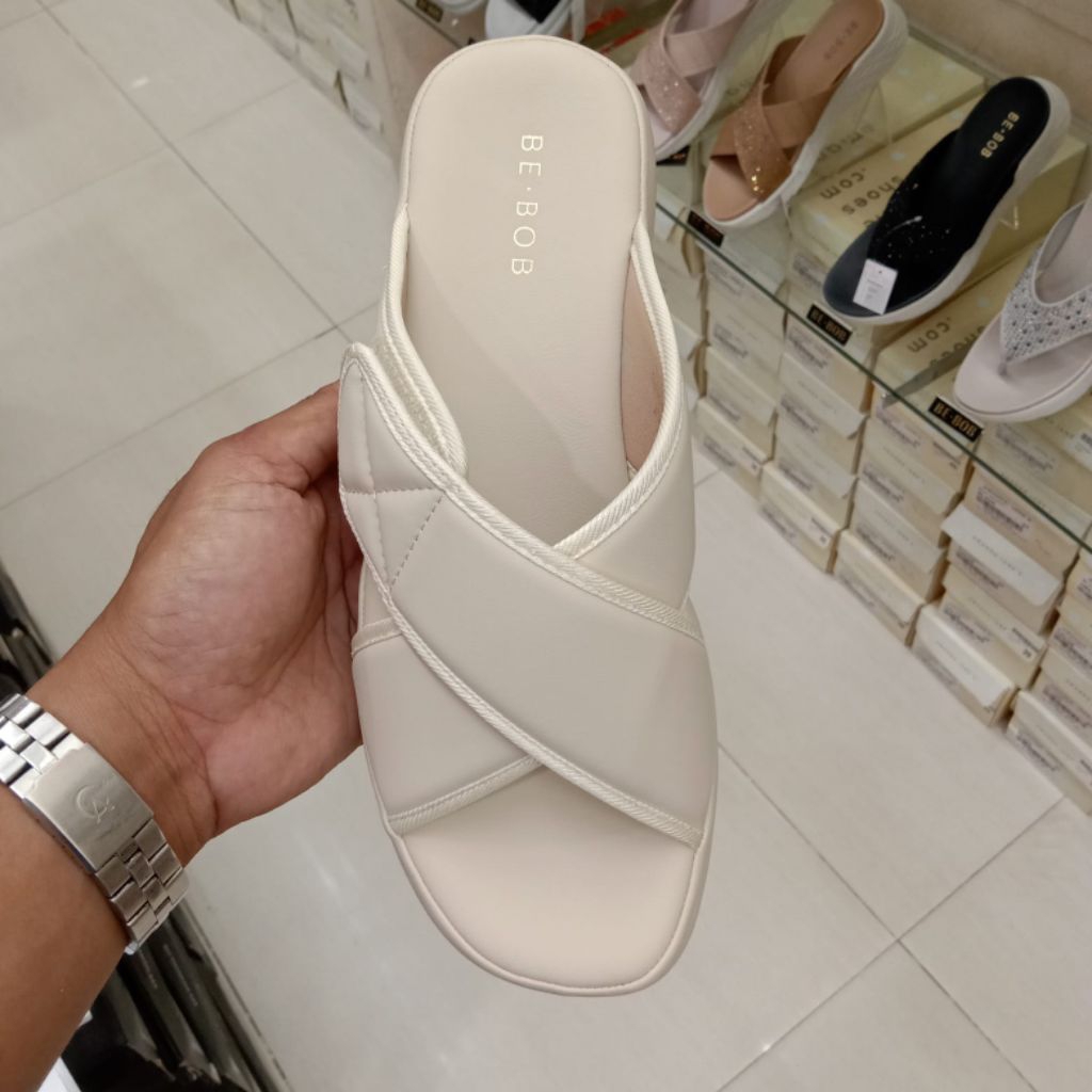 BE BOB SANDAL TALI SILANG WANITA ORIGINAL