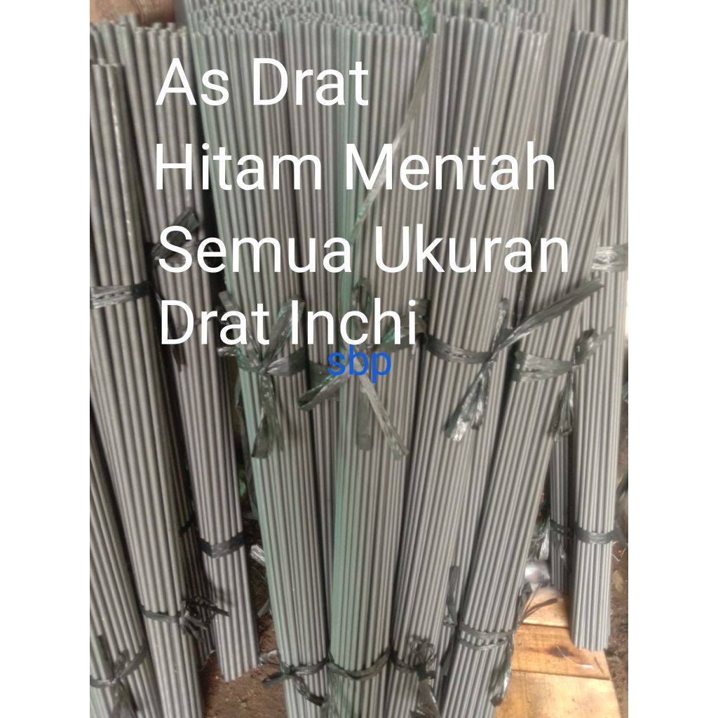 As drat / Long drat hitam drat kasar inchi