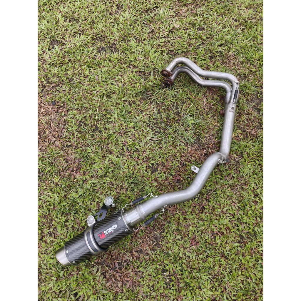 Knalpot Scorpion RP1GP Ninja 250 Fi Old